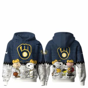 Milwaukee brewers peanuts snoopy 3d hoodie 1.jpg