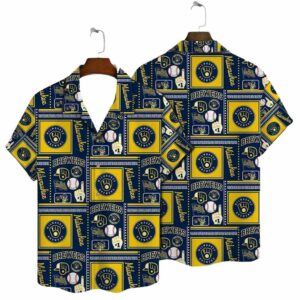Milwaukee brewers retro patchwork hawaiian shirt 1.jpg