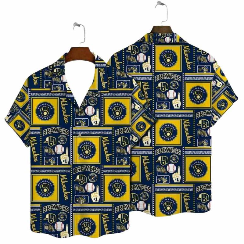 Milwaukee brewers retro patchwork hawaiian shirt 1.jpg