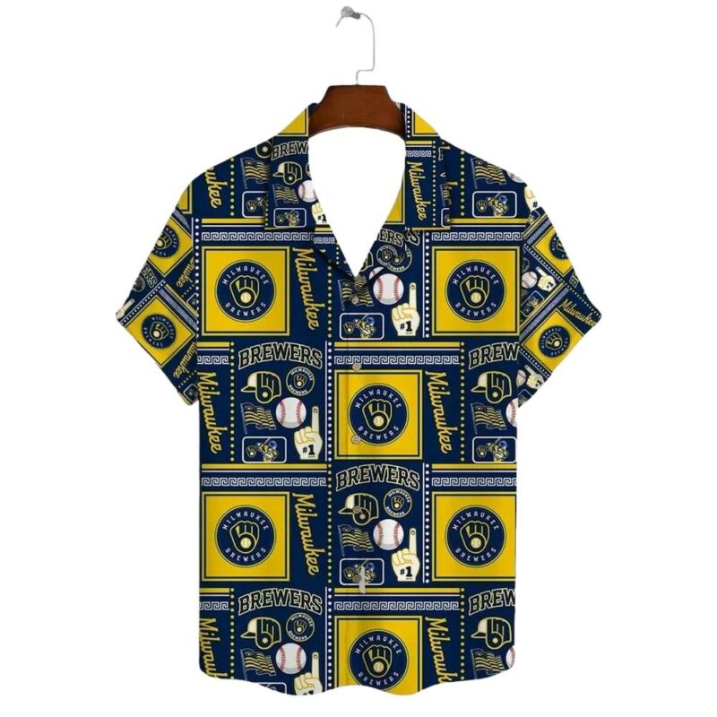 Milwaukee brewers retro patchwork hawaiian shirt 2.jpg