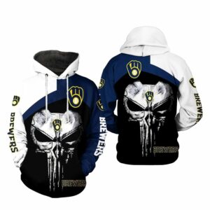 Milwaukee brewers skull punisher 3d hoodie 1.jpg