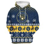 Milwaukee brewers sports football american ugly christmas 3d hoodie 2.jpg