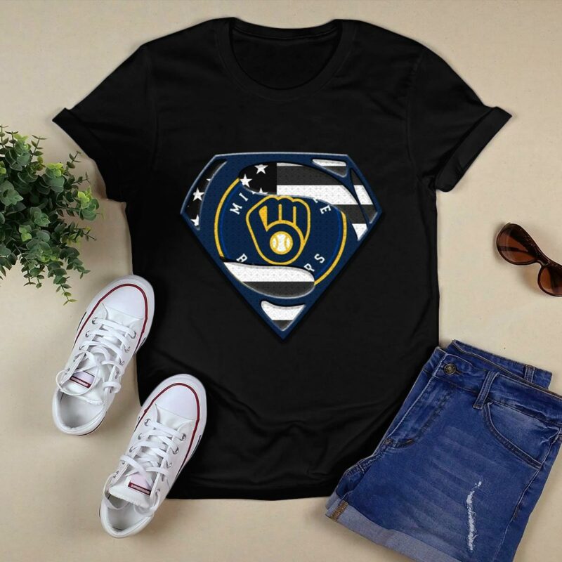 Milwaukee brewers superman american flag the 4th of july shirt t shirt 0.jpg