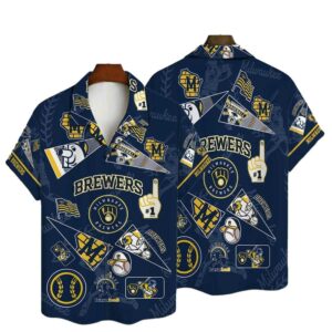 Milwaukee brewers symbol baseball hawaiian shirt 1.jpg