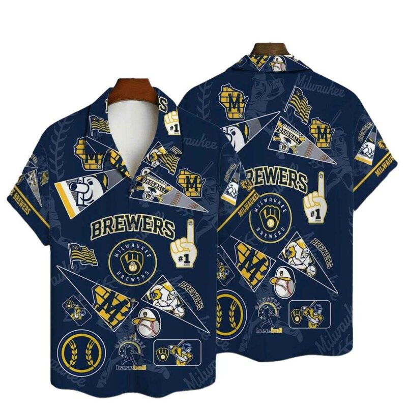 Milwaukee brewers symbol baseball hawaiian shirt 1.jpg