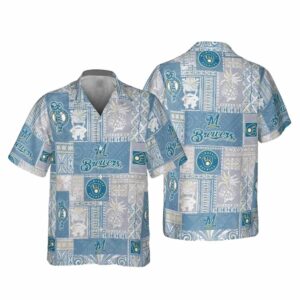 Milwaukee brewers vintage blue patch hawaiian shirt 1.jpg