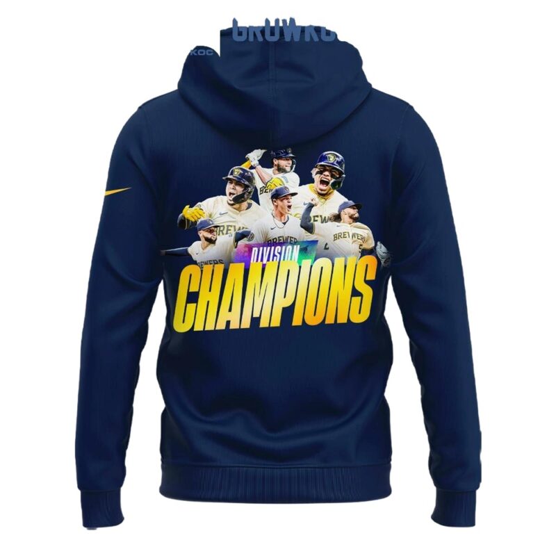 Milwaukee brewers we own the central division champions 2024 hand 3d hoodie 2.jpg