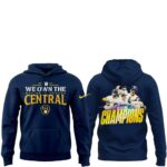 Milwaukee brewers we own the central division champions 2024 hand 3d hoodie 3.jpg