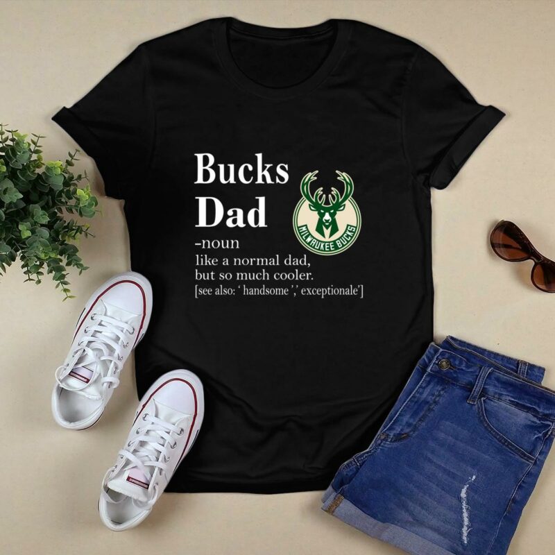 Milwaukee bucks like a normal dad but so much cooler shirt t shirt 0.jpg
