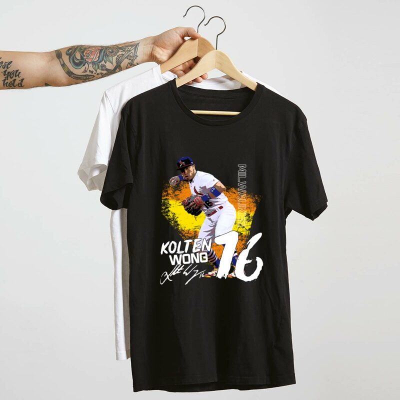 Milwaukee kolten wong 16 signature shirt t shirt 4 4.jpg