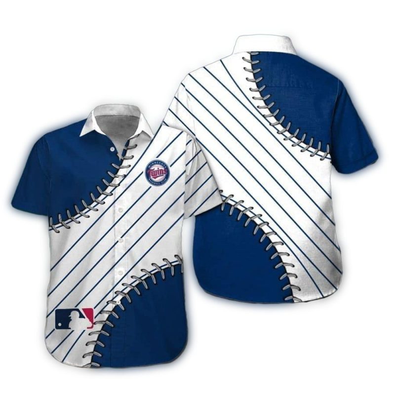 Minnesota Twins Ball Baseball Hawaiian Shirt 1