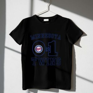 Minnesota Twins Baseball Club Established 1901 T-Shirt For Fans