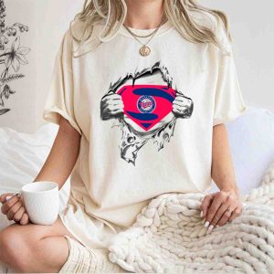 Minnesota Twins Superhero Logo T-Shirt - Fun Baseball Fan Apparel