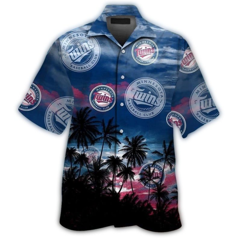 Minnesota Twins Coconut Beach Dawn Tropical Hawaiian Shirt 1