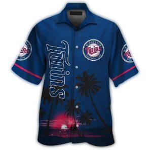 Minnesota Twins Coconut Beach Tropical Hawaiian Shirt