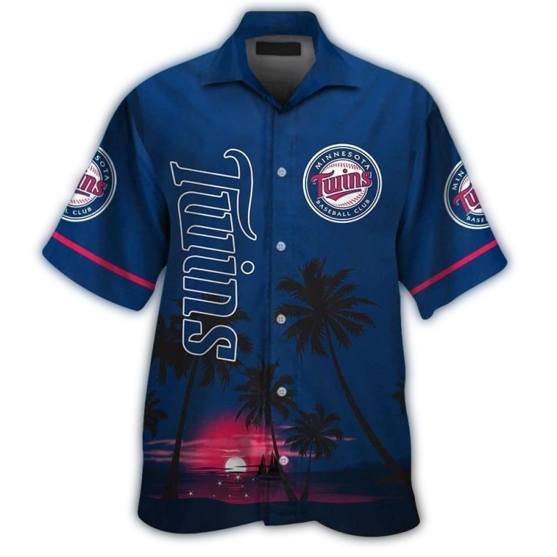 Minnesota Twins Coconut Beach Tropical Hawaiian Shirt 1