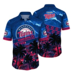 Minnesota Twins Coconut Sunset Hawaiian Shirt