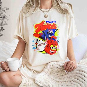 Evan Weselmann Minnesota Twins Baseball Mascot T-Shirt For Fans