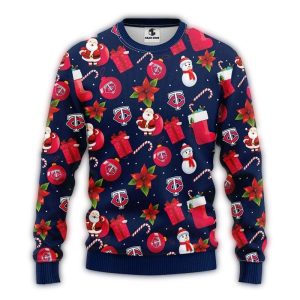 Minnesota Twins Festive Icons Holiday Sweater For Fans