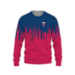Minnesota Twins Grunge Style Ugly Sweater For Fans And Collectors