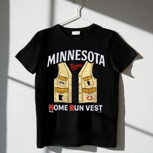 Minnesota Twins Retro Home Run Baseball T-Shirt For Fans