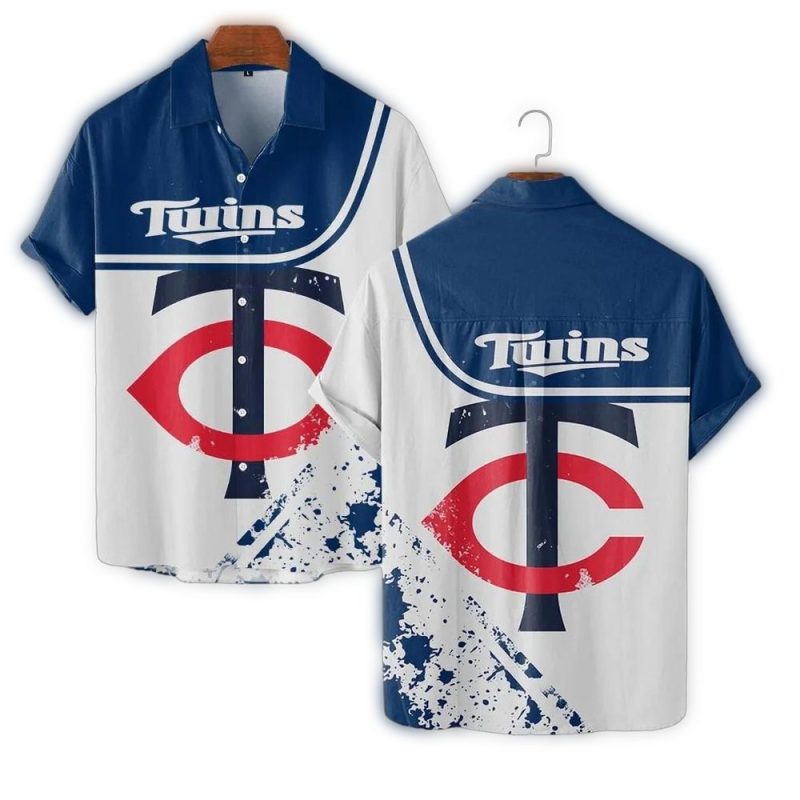 Minnesota Twins Ocean Breeze Hawaiian Shirt 1