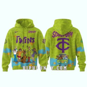 Minnesota Twins Scooby Doo All-over Print Hoodie