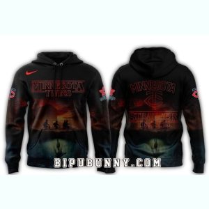Minnesota Twins Stranger Things Night All-over Print Hoodie
