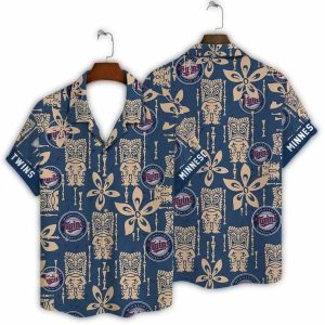 Minnesota Twins Tiki Tropic Hawaiian Shirt