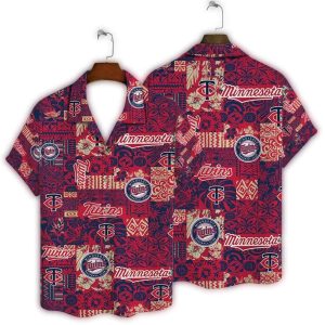 Minnesota Twins Tropic All Star Hawaiian Shirt
