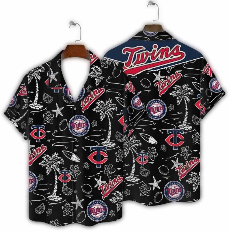 Minnesota Twins Tropical Spirit Hawaiian Shirt 1