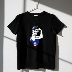 Empowerment T-Shirt For Strong Girls - Minnesota Twins Iconic Logo