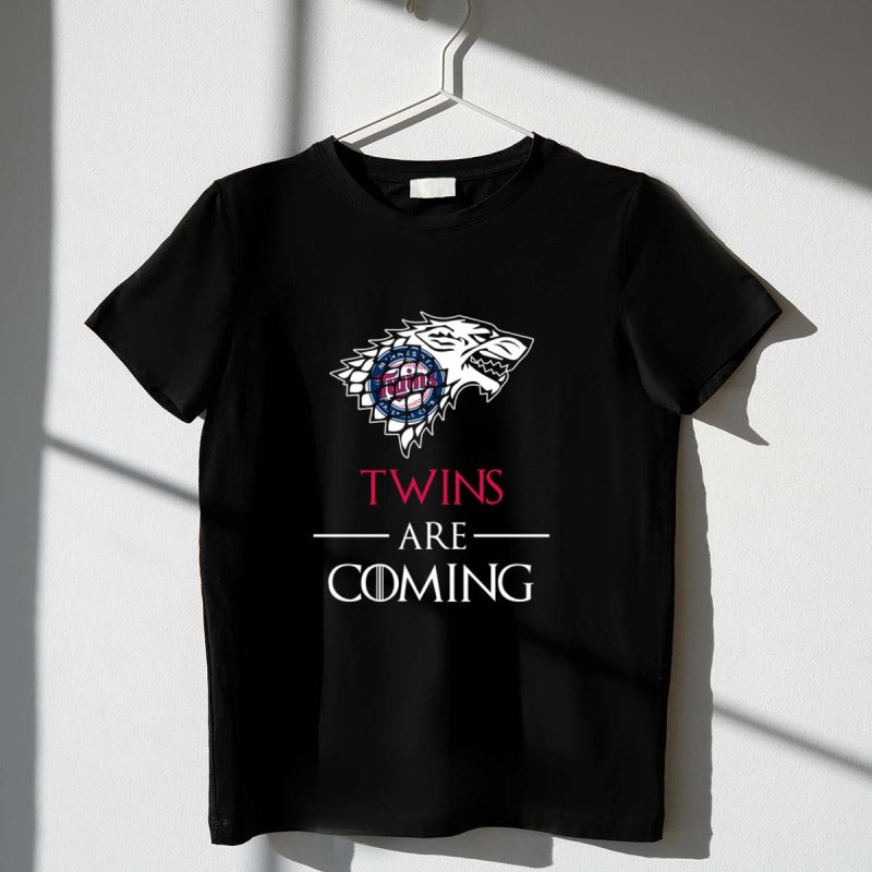 Minnesota Twins stark house are coming funny Game of Thrones shirt t shirt 1 1
