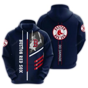 Boston Red Sox Baseball All Over Print Hoodie