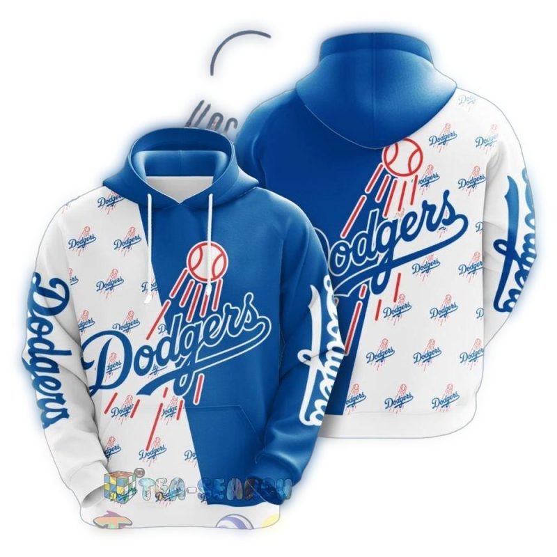 Mlb Los Angeles Dodgers Hoodie 3D