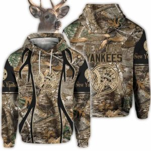 New York Yankees All-Over Print Hoodie For Fans And Outdoor Enthusiasts