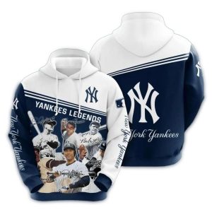 New York Yankees Legends All-Over Print Hoodie For Ultimate Fans