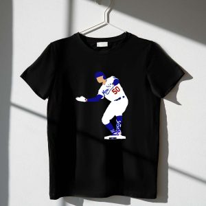 Mookie Betts Dodgers 50 Baseball Celebration T-Shirt For Fans