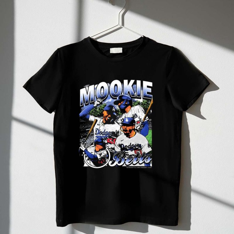 Mookie Betts Vintage LA Dodgers T-Shirt for Authentic Fan Style