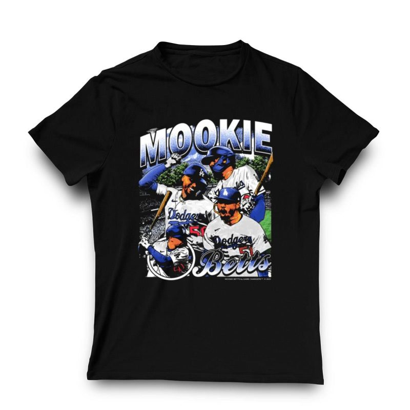 Mookie Betts Vintage LA Dodgers T-Shirt for Authentic Fan Style - Image 3