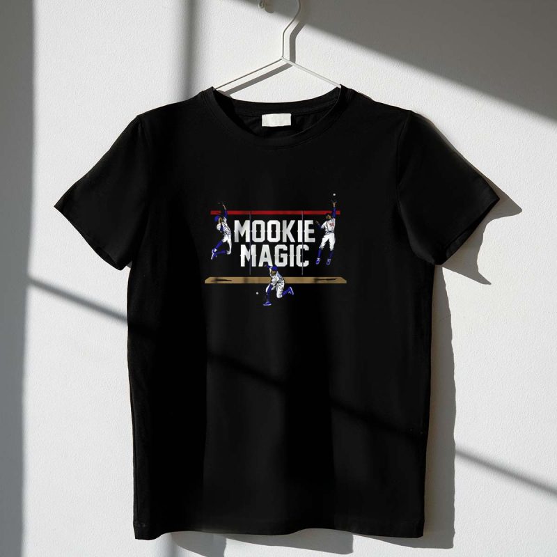 Mookie Magic with Los Angeles Dodgers Action Highlights T Shirt.jpeg t shirt 1 1
