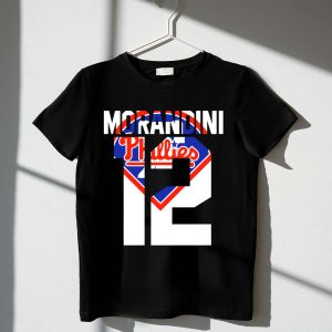 Retro 1993 Philadelphia Phillies Morandini Baseball T-Shirt for Fans