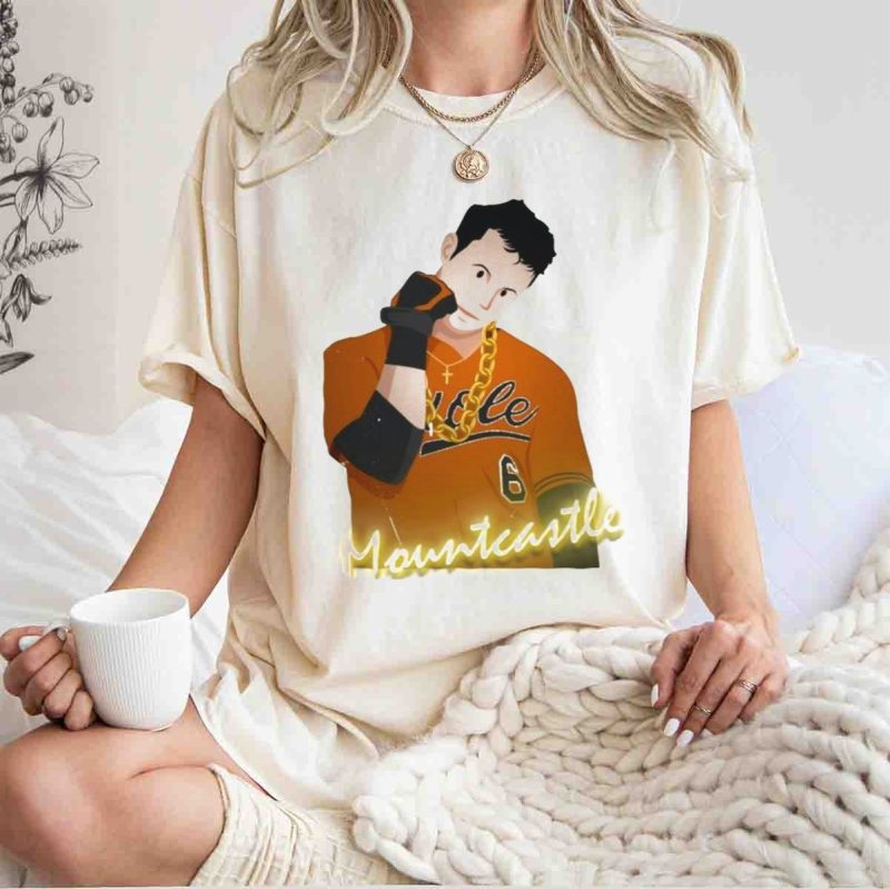 Mountcastle Neon Ryan Mountcastle Orioles Jersey Number Six T Shirt t shirt 1 1