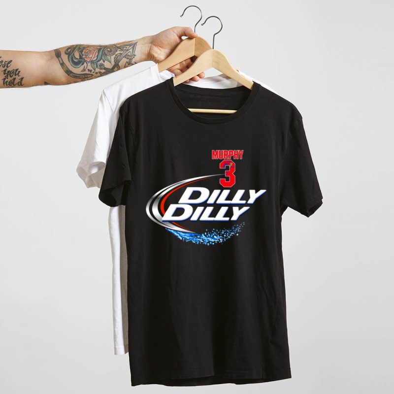 Atlanta Braves Dale Murphy Dilly Dilly Jersey T-Shirt For Fans - Image 4