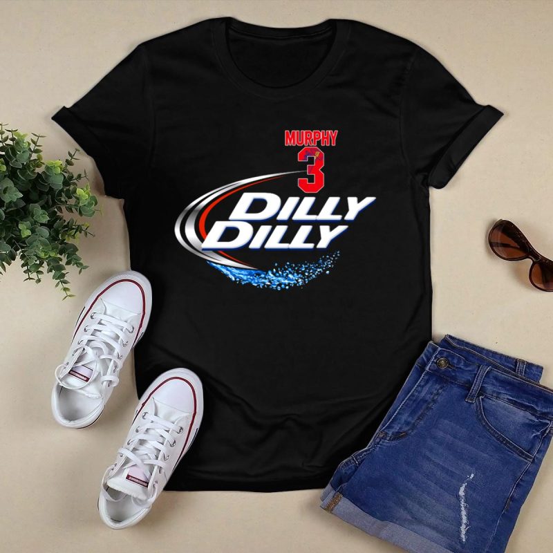 Atlanta Braves Dale Murphy Dilly Dilly Jersey T-Shirt For Fans - Image 5