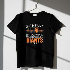 San Francisco Giants Heartbeat T-Shirt – Perfect Fan Gear!