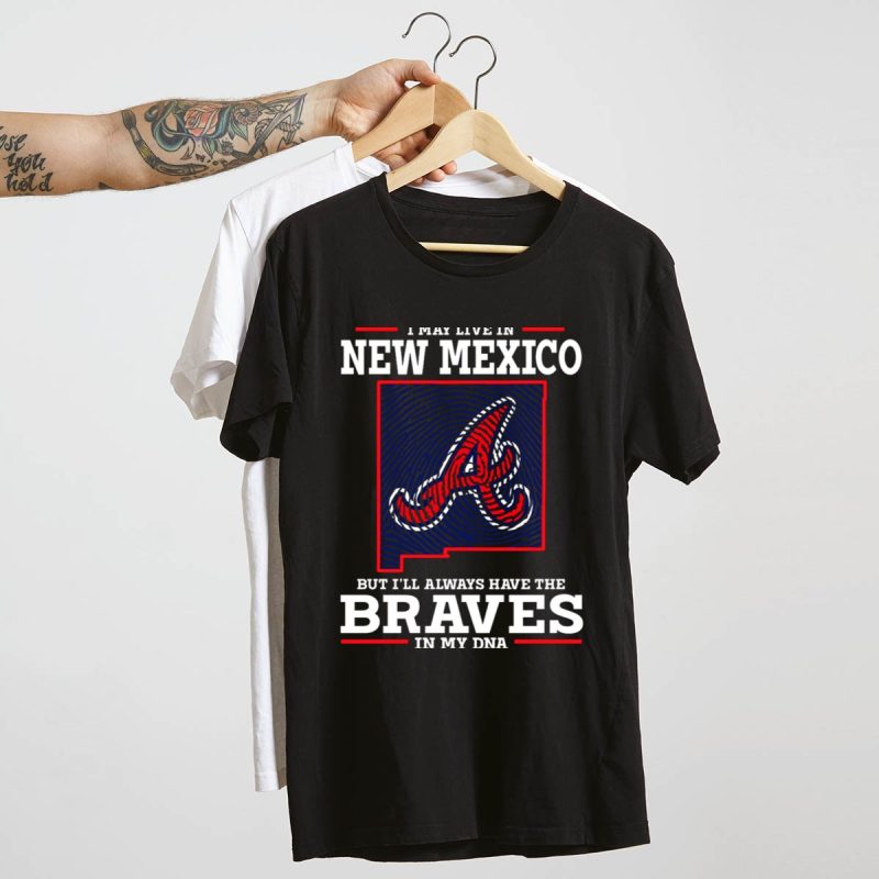 New Mexico Braves Dna Fingerprint T-Shirt - Unique Design For Fans - Image 4