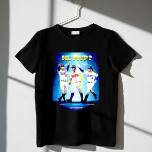 Mookie Betts, Ronald Acuña Jr, Freddie Freeman Dodgers Braves T-Shirt