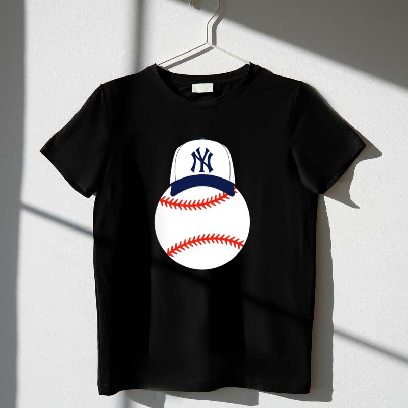 NY Yankees Mickey Baseball Heart T Shirt t shirt 1 1