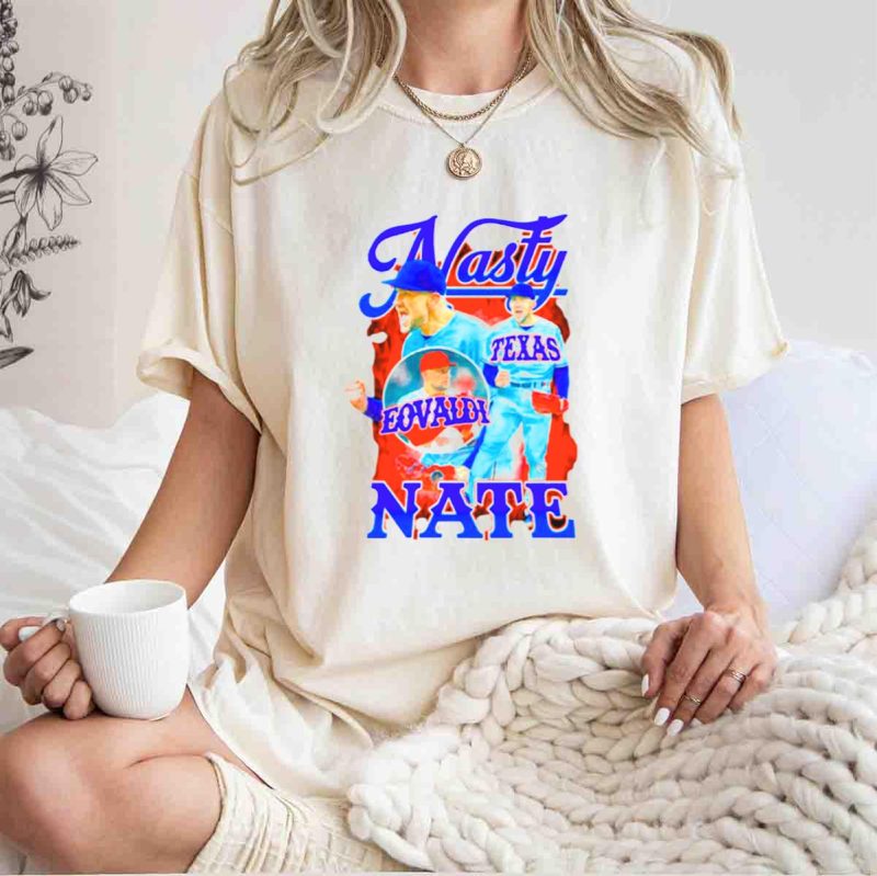 Nasty Nate Eovaldi Texas Rangers Nathan T Shirt t shirt 1 1